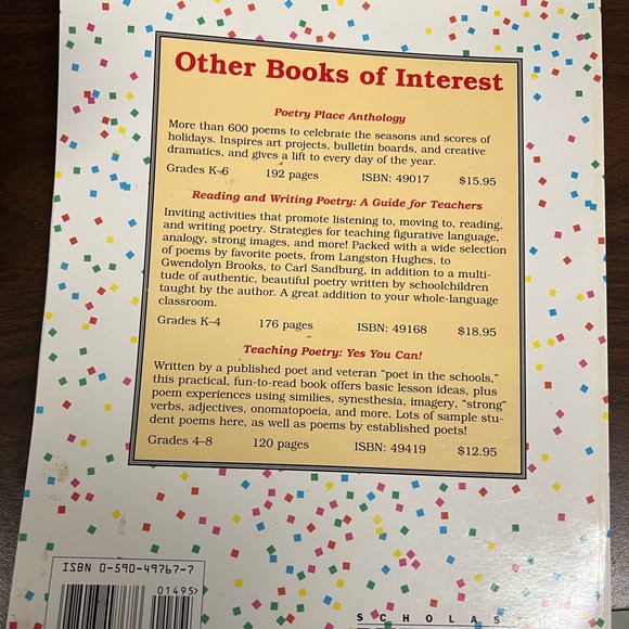 Book Children Kids:Quick Poetry Activities Teaching - Picture 2 of 2